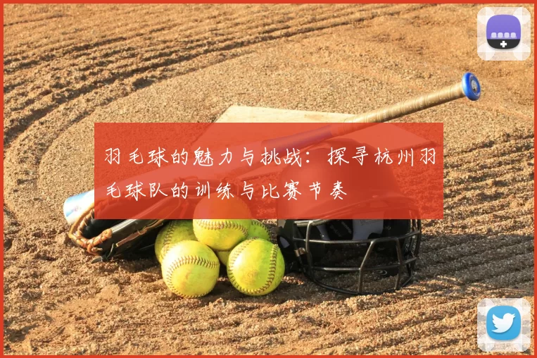 羽毛球的魅力与挑战：探寻杭州羽毛球队的训练与比赛节奏